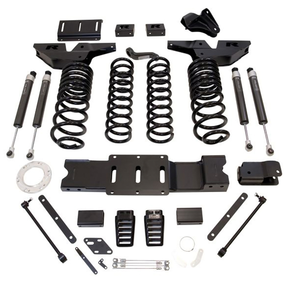 4.5" ReadyLIFT Suspension BIG Lift Kit | Falcon Shocks (RAM 2500 2019 ...